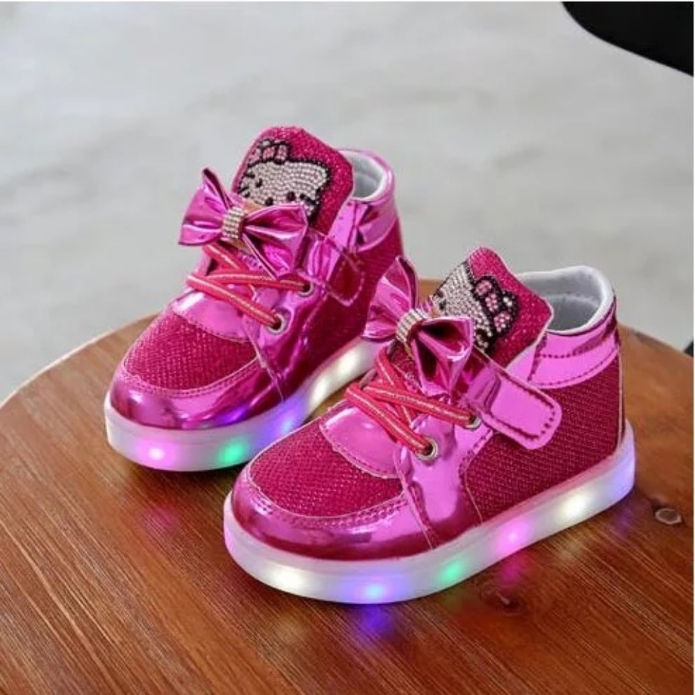 Hello Kitty Led Girls Shoes